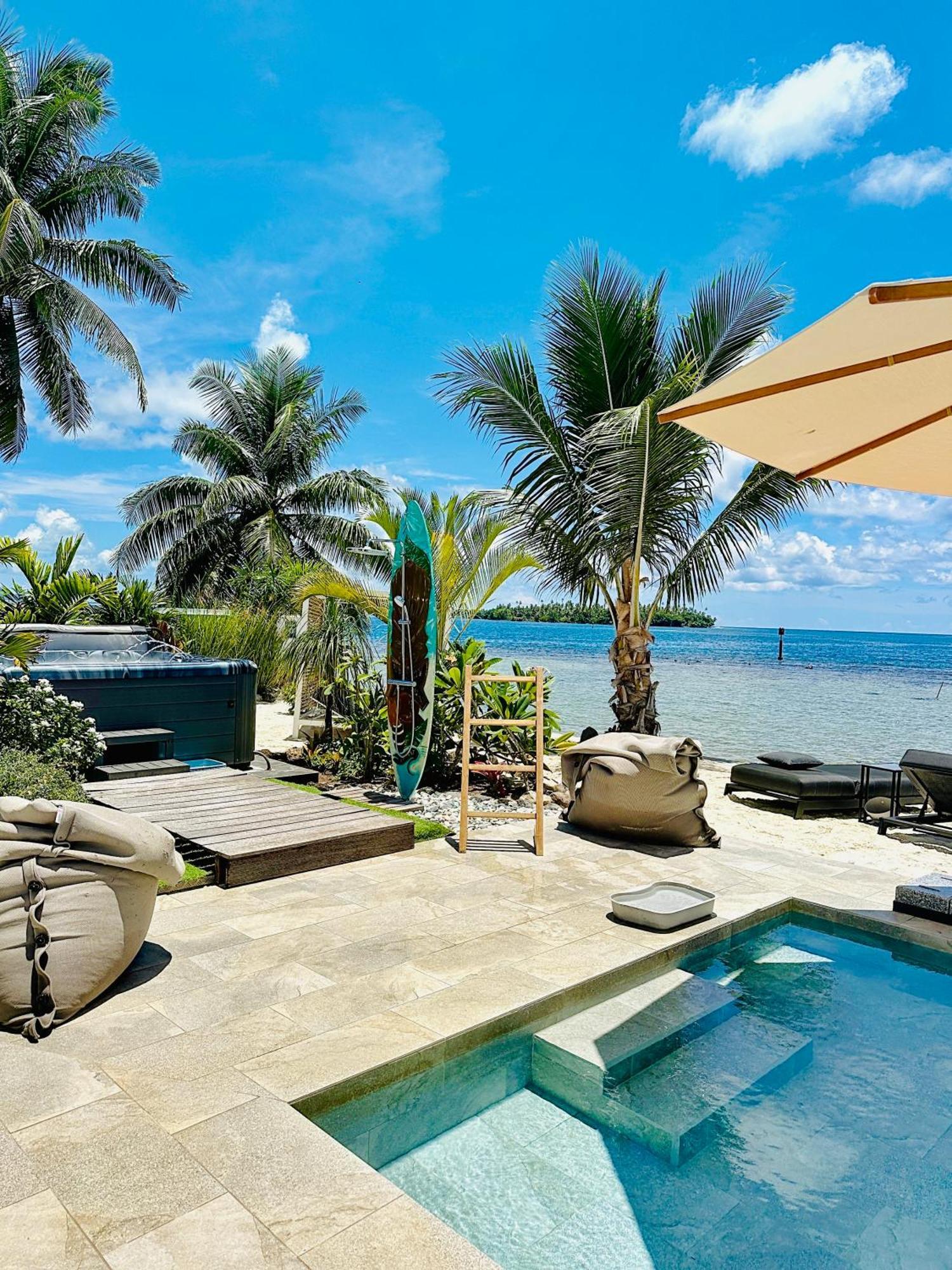 Pension Irivai Appartement Puatou 1 Chambre Bord De Mer Утуроа Экстерьер фото