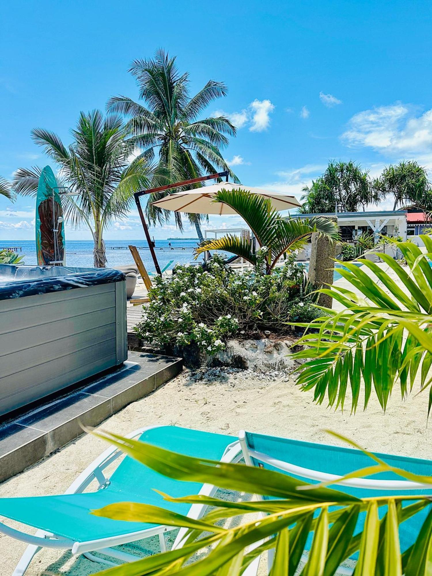 Pension Irivai Appartement Puatou 1 Chambre Bord De Mer Утуроа Экстерьер фото